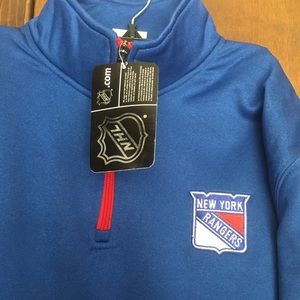 📌New NHL quarter zip Rangers